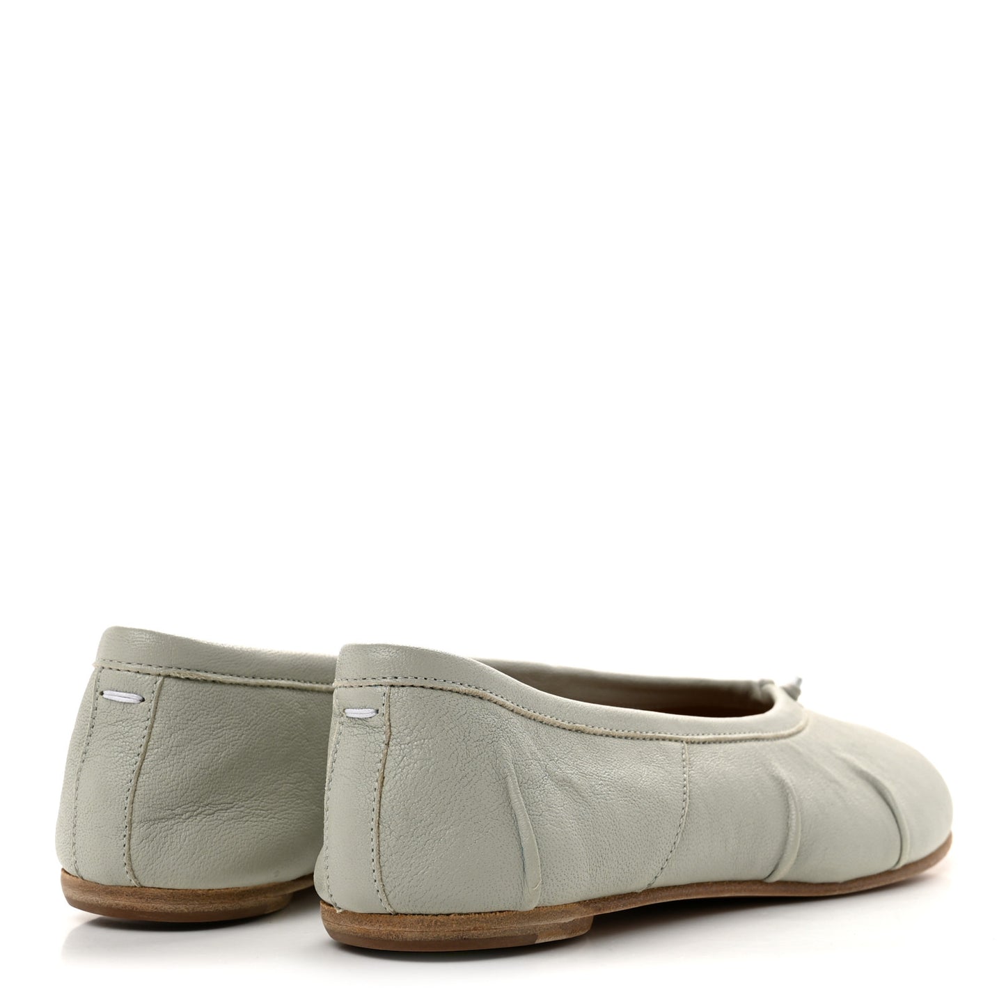 Ovine Tabi Ballet Flats 36 Alabaster