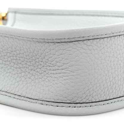 Hermes Taurillon Clemence Amazone Evelyne TPM Bleu Pale Etain 8 of 10