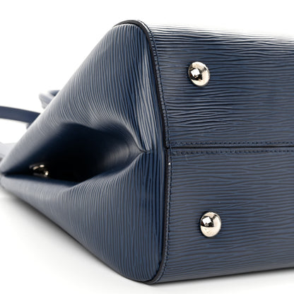Louis Vuitton Epi Marly MM Indigo 8 of 10