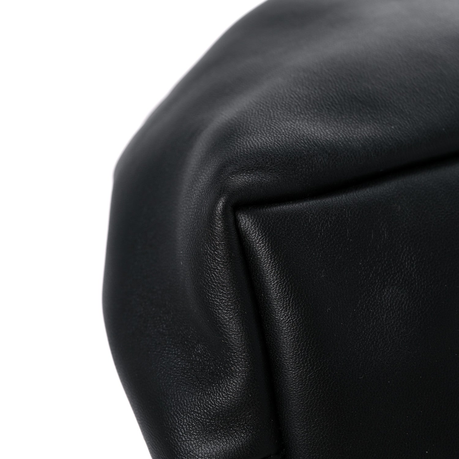 Mansur Gavriel Lambskin Cloud Clutch Black Flamma 8 of 12