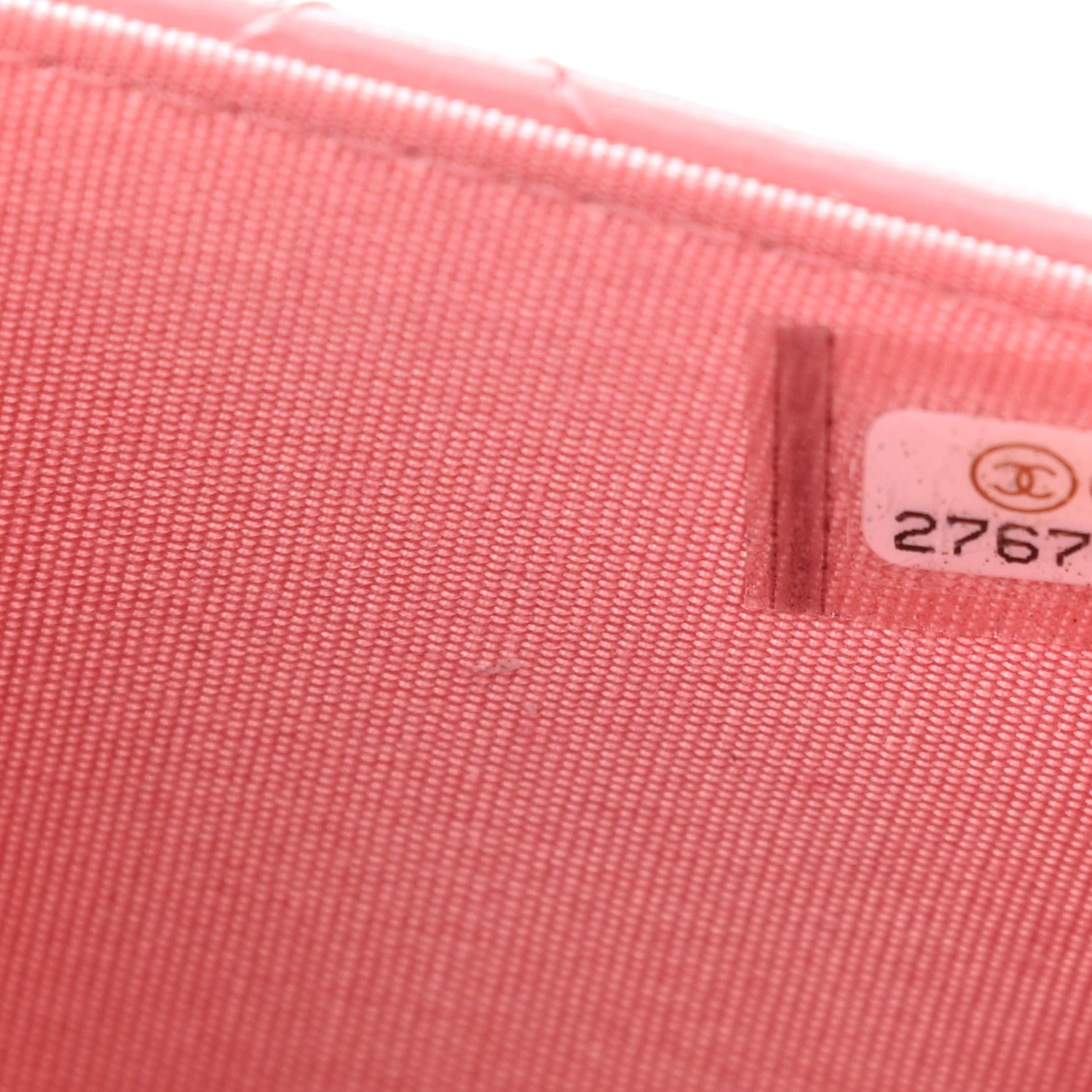 Chanel Lambskin Quilted Trendy CC Wallet On Chain WOC Pink 7 of 10