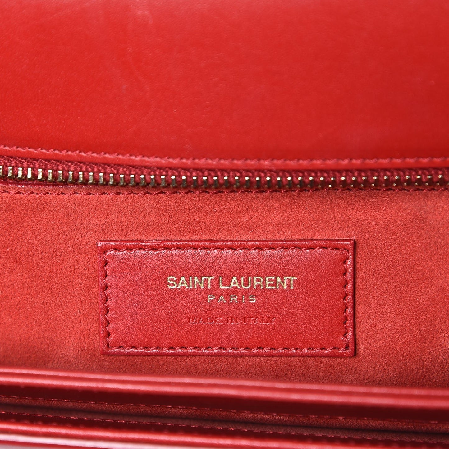 Smooth Calfskin Medium Classic Monogram Universite Bag Red