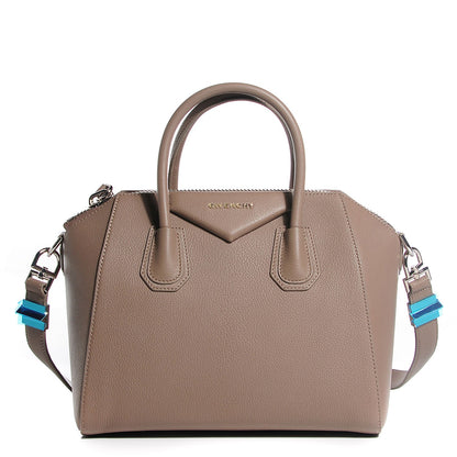 Givenchy Sugar Goatskin Small Antigona Dark Sand 1 of 10