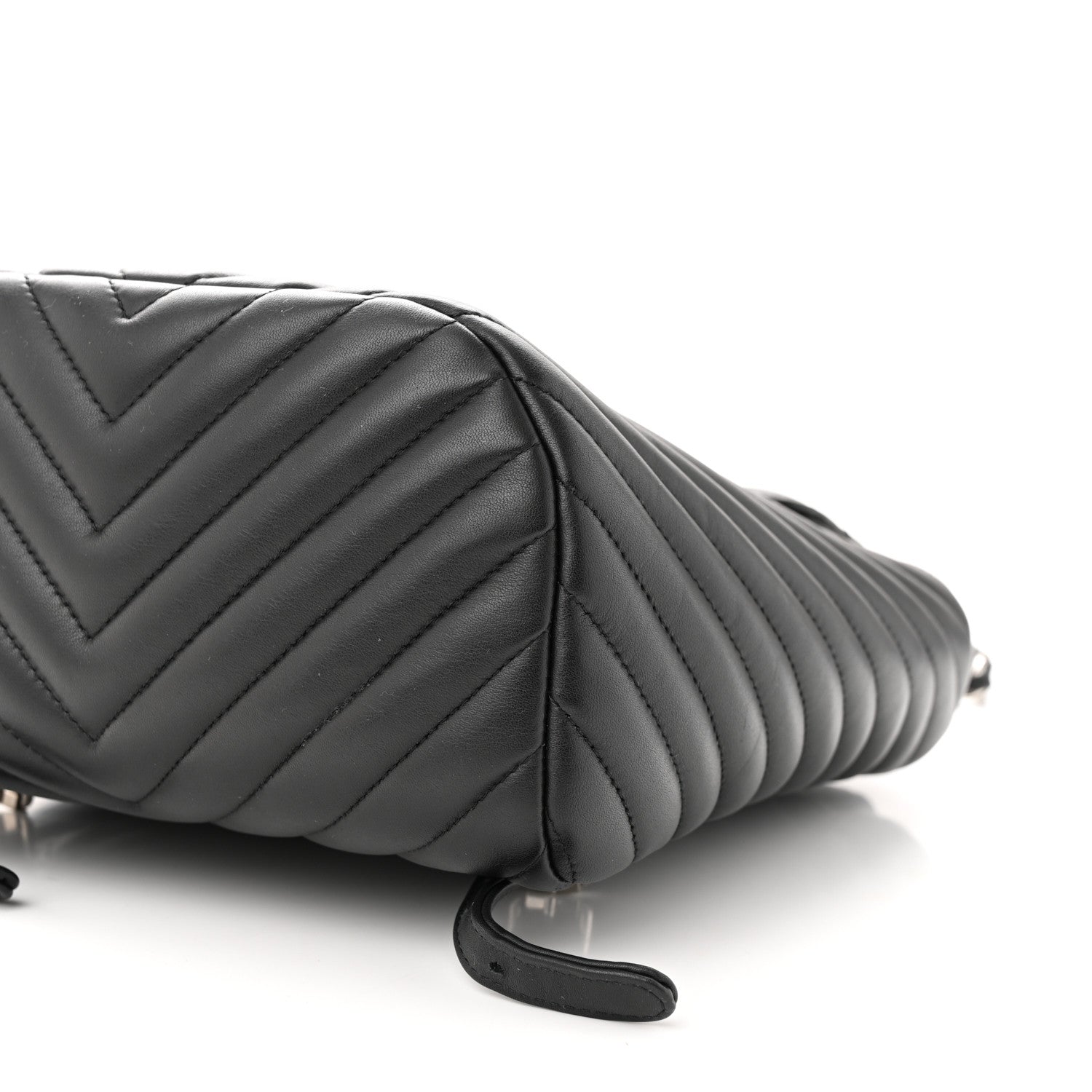 Chanel Lambskin Chevron Quilted Small Urban Spirit Backpack Black 10 of 10