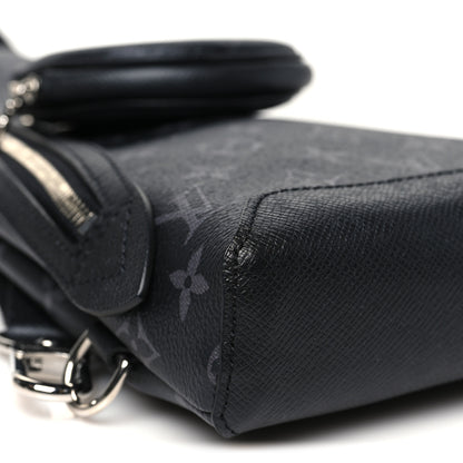 Louis Vuitton Taigarama Duo Slingbag Black 8 of 9