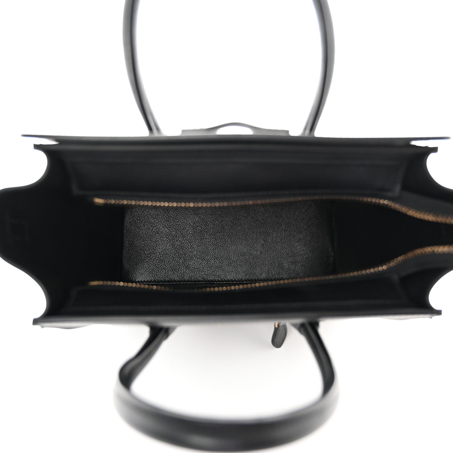 Smooth Calfskin Nano Luggage Black
