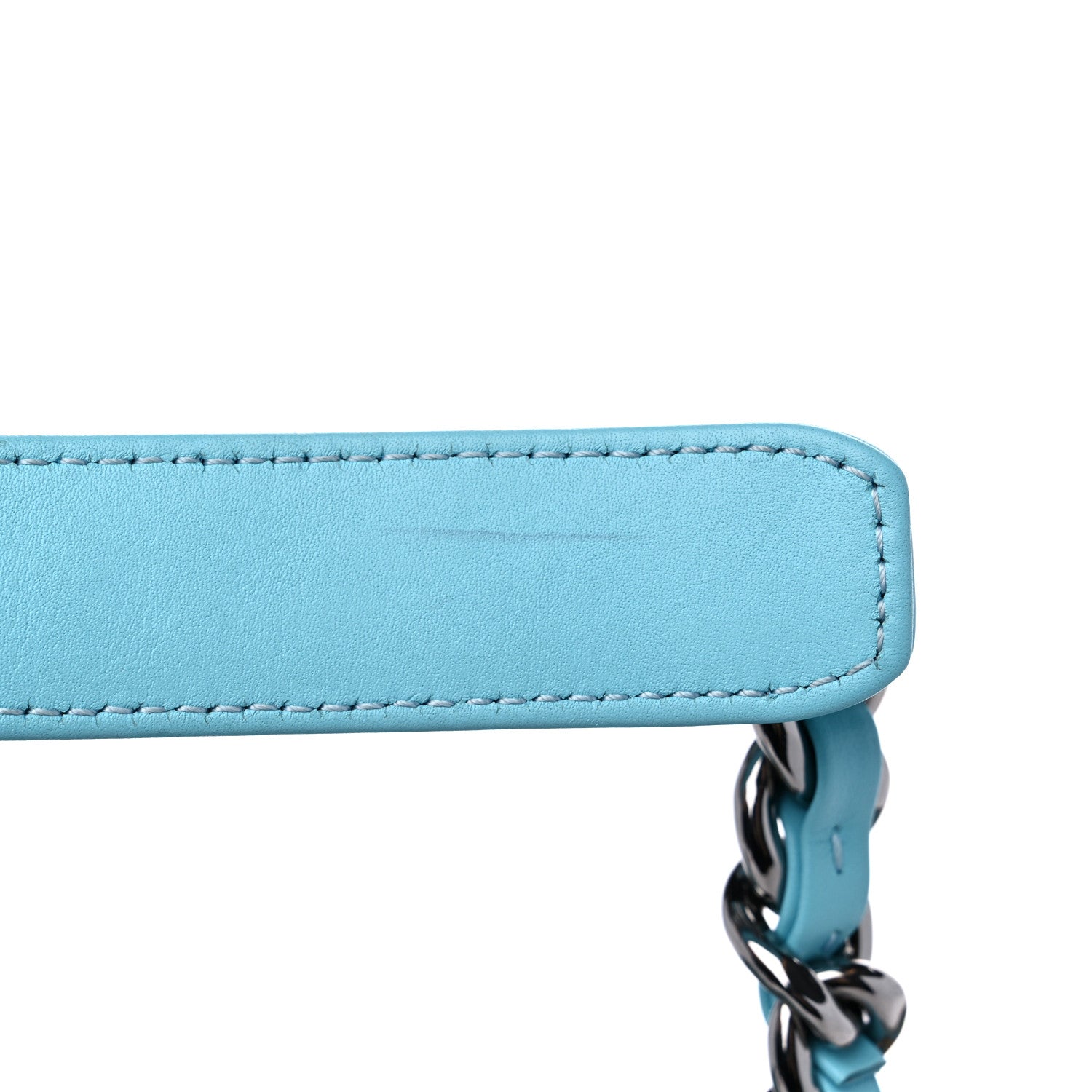 Chanel Denim Quilted Medium Chanel 19 Flap Neon Blue 13 of 13