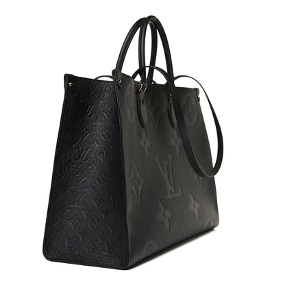 Louis Vuitton Empreinte Monogram Giant Onthego GM Black 3 of 11