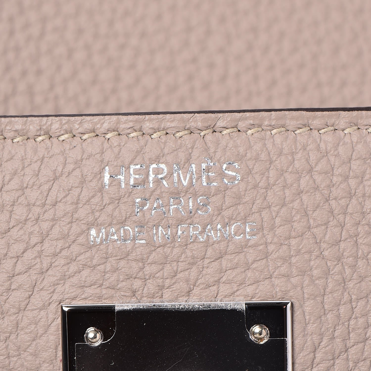 Hermes Togo Kelly Retourne 40 Gris Tourterelle 21 of 32