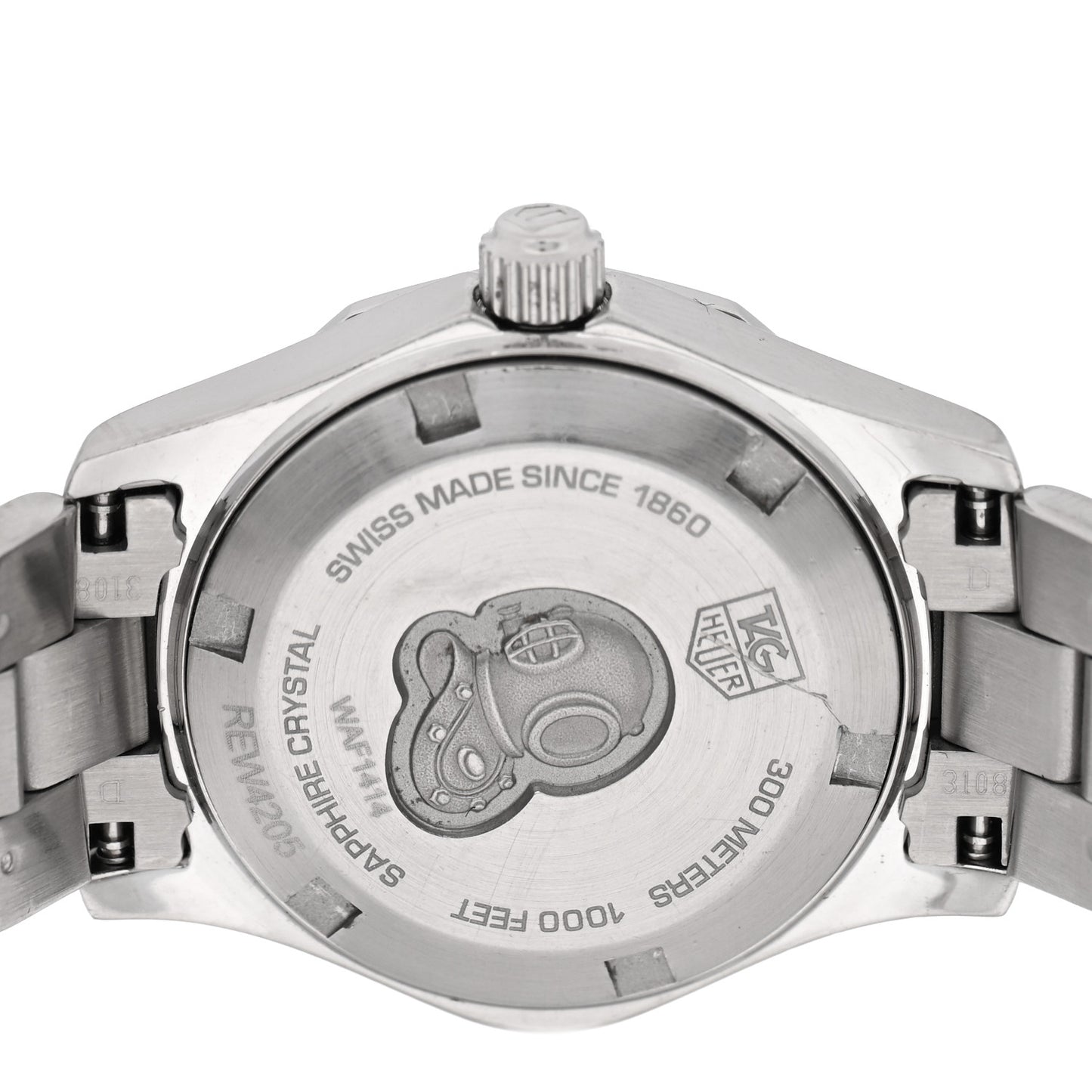 Stainless Steel Mother of Pearl 27mm Aquaracer Quartz Watch WAF1414