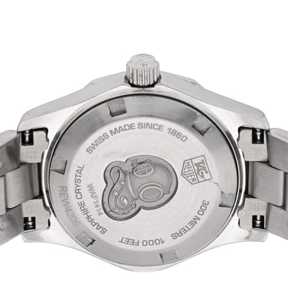 Tag Heuer Stainless Steel Mother of Pearl 27mm Aquaracer Quartz Watch WAF1414 4 of 5