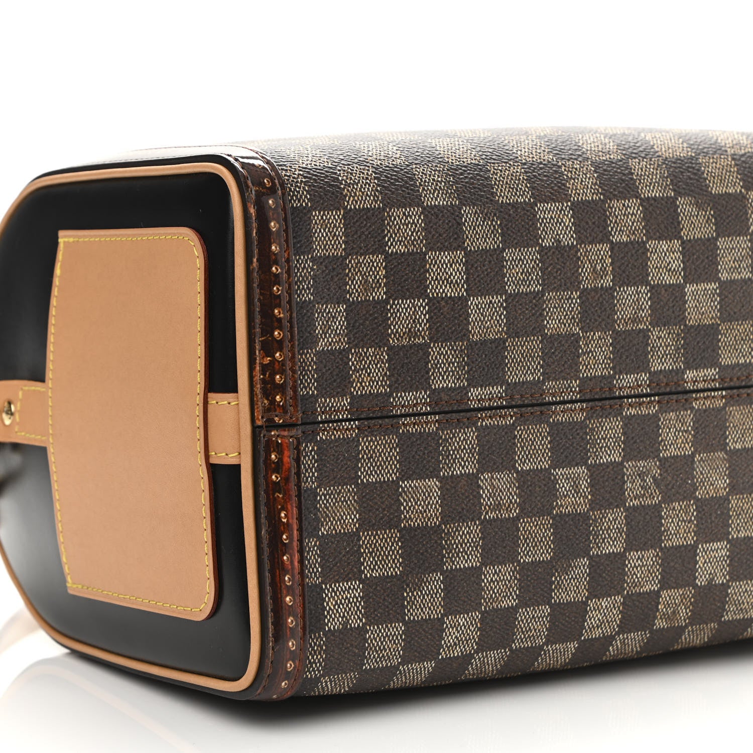 Louis Vuitton Transformed Damier Ebene Time Trunk Speedy Bandouliere 25 Black 8 of 9