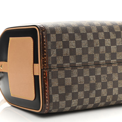 Louis Vuitton Transformed Damier Ebene Time Trunk Speedy Bandouliere 25 Black 8 of 9