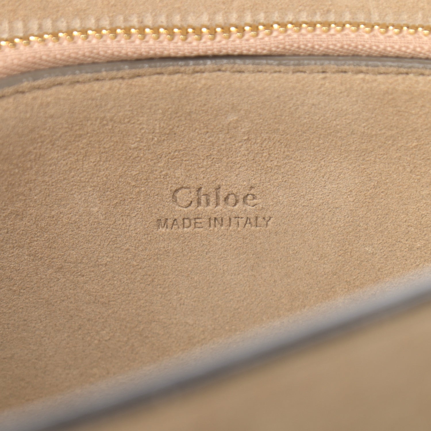Chloe Suede Calfskin Medium Faye Shoulder Bag Tobacco 6 of 14