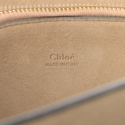 Chloe Suede Calfskin Medium Faye Shoulder Bag Tobacco 6 of 14