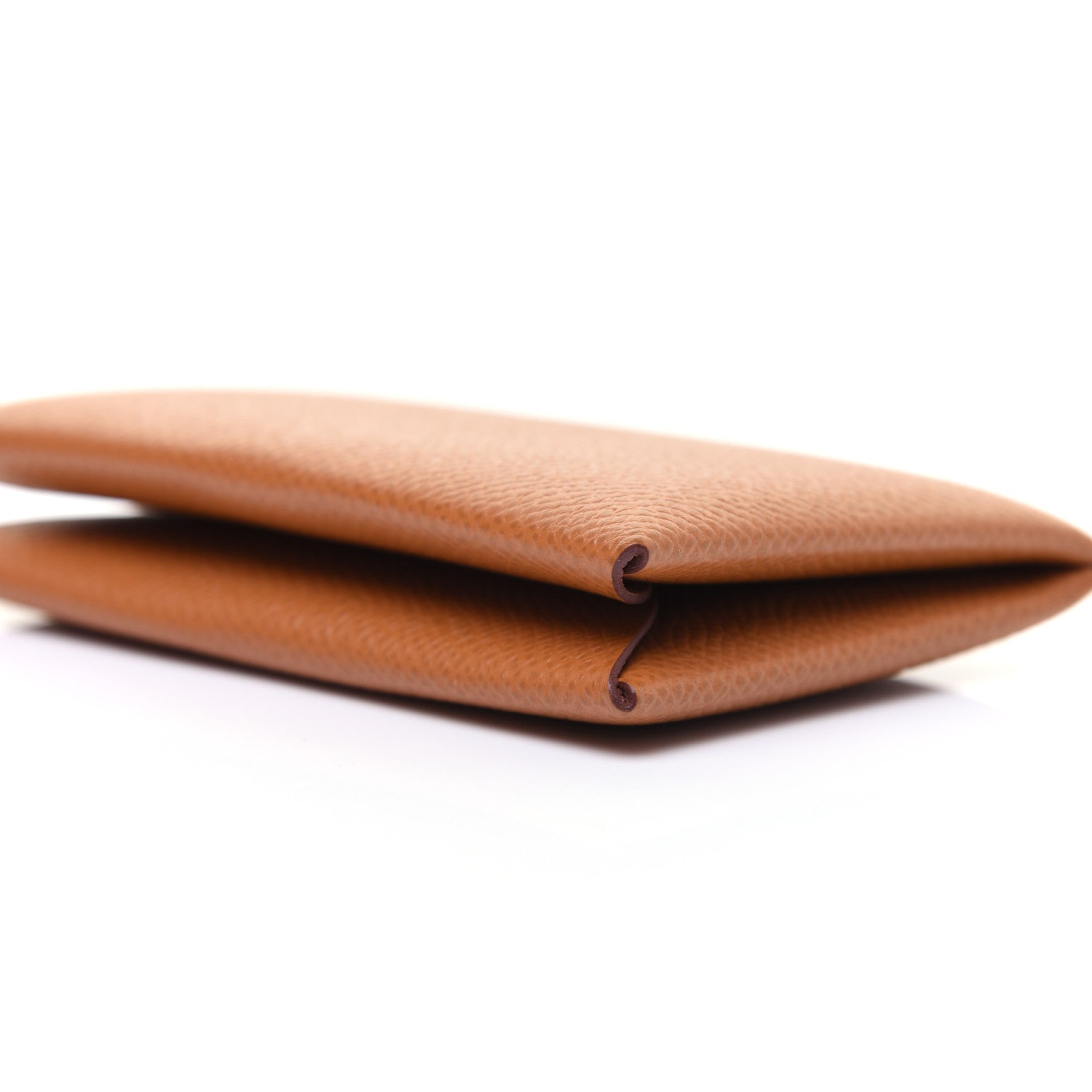 Hermes Epsom Calvi Card Case Gold 7 of 12