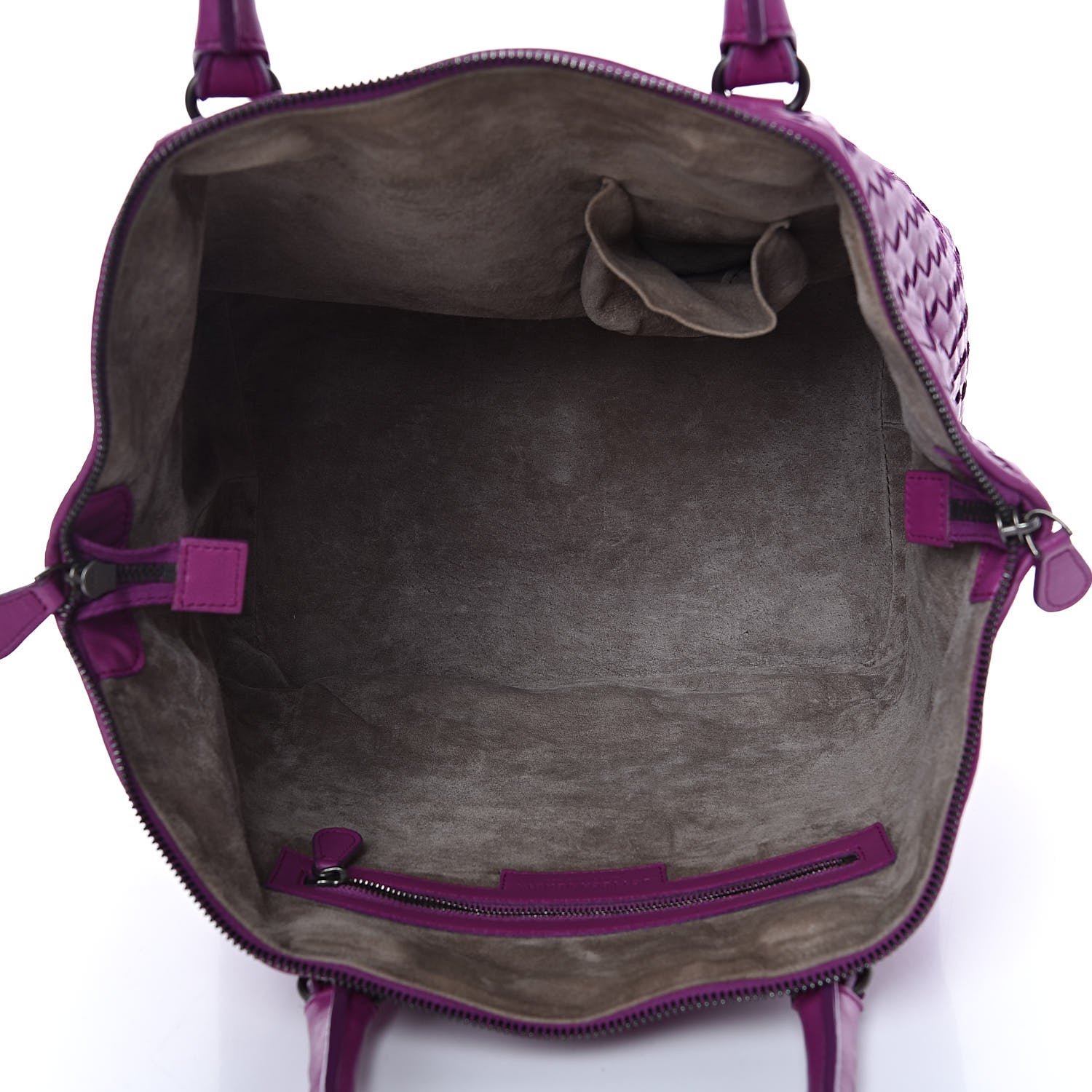 Bottega Veneta Nappa Intrecciato Top Handle Tote Orchid 5 of 10