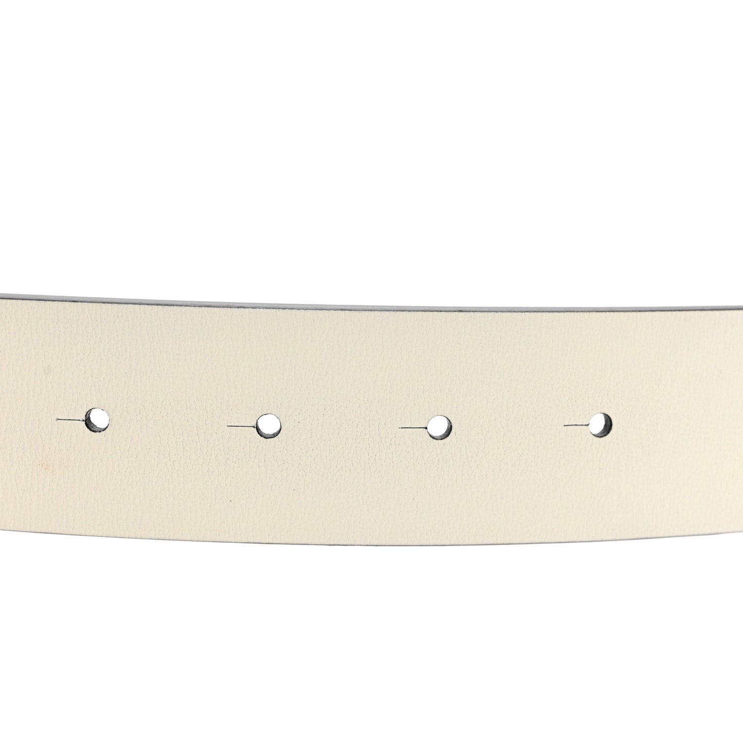 Calfskin CC Reversible Belt 95 Black White