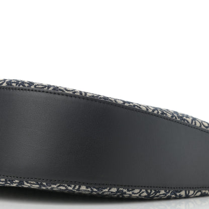 Loewe Jacquard Anagram Calfskin Luna Bag Navy Black 9 of 9