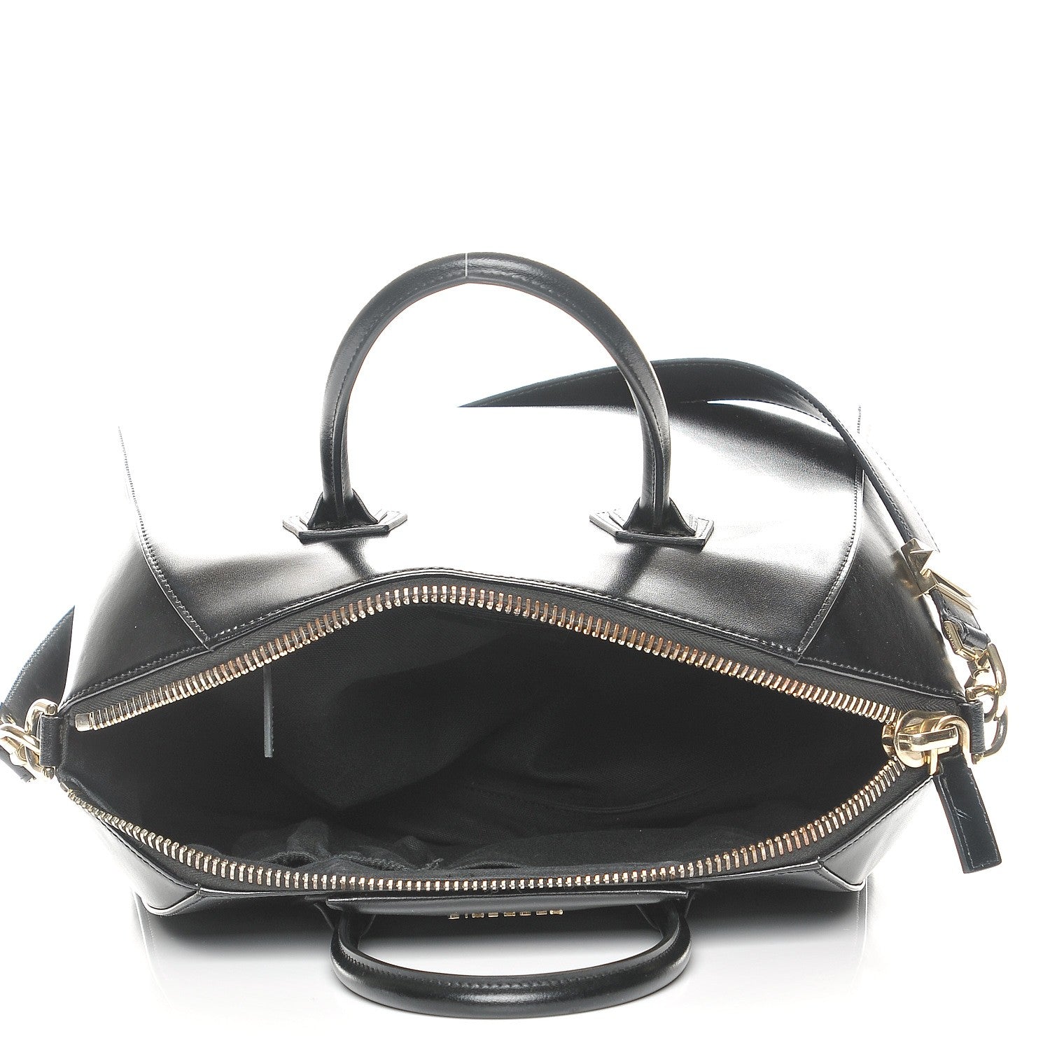 Givenchy Shiny Lord Calfskin Medium Antigona Black 6 of 8