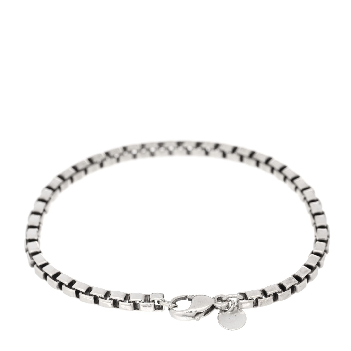 Sterling Silver 4mm Venetian Link Bracelet
