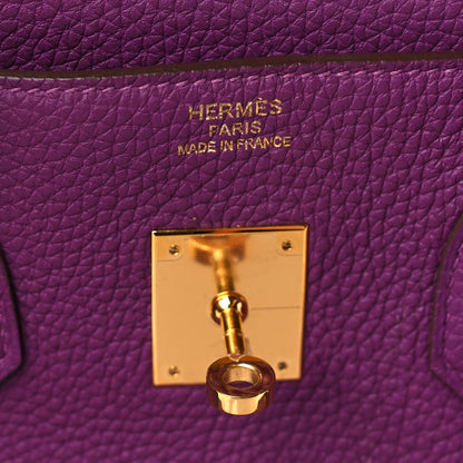 Hermes Togo Birkin 35 Anemone 6 of 11