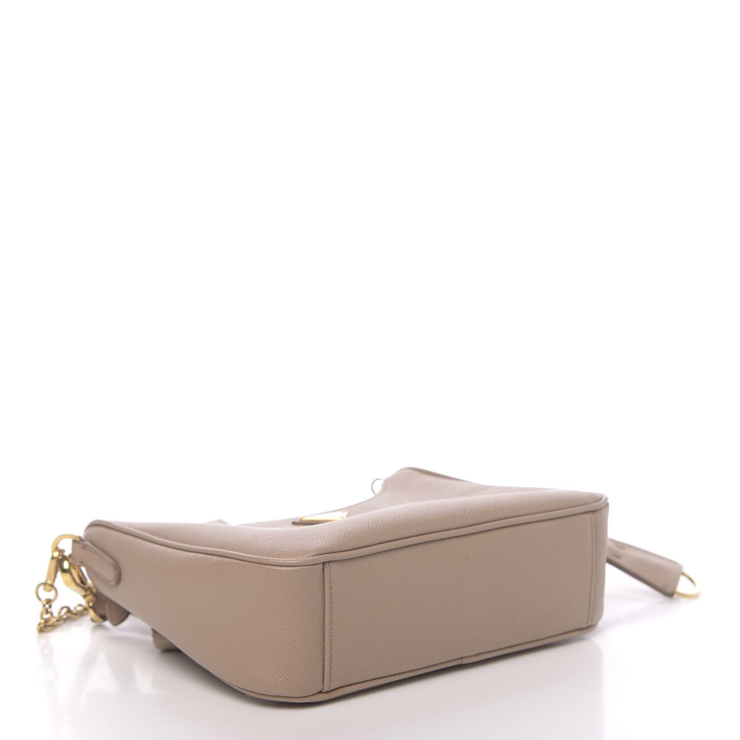 Saffiano Re-Edition 2005 Shoulder Bag Cammeo Beige