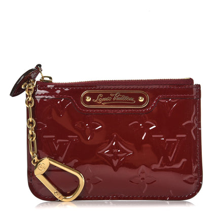 Louis Vuitton Vernis Key Pouch Griotte 1 of 7