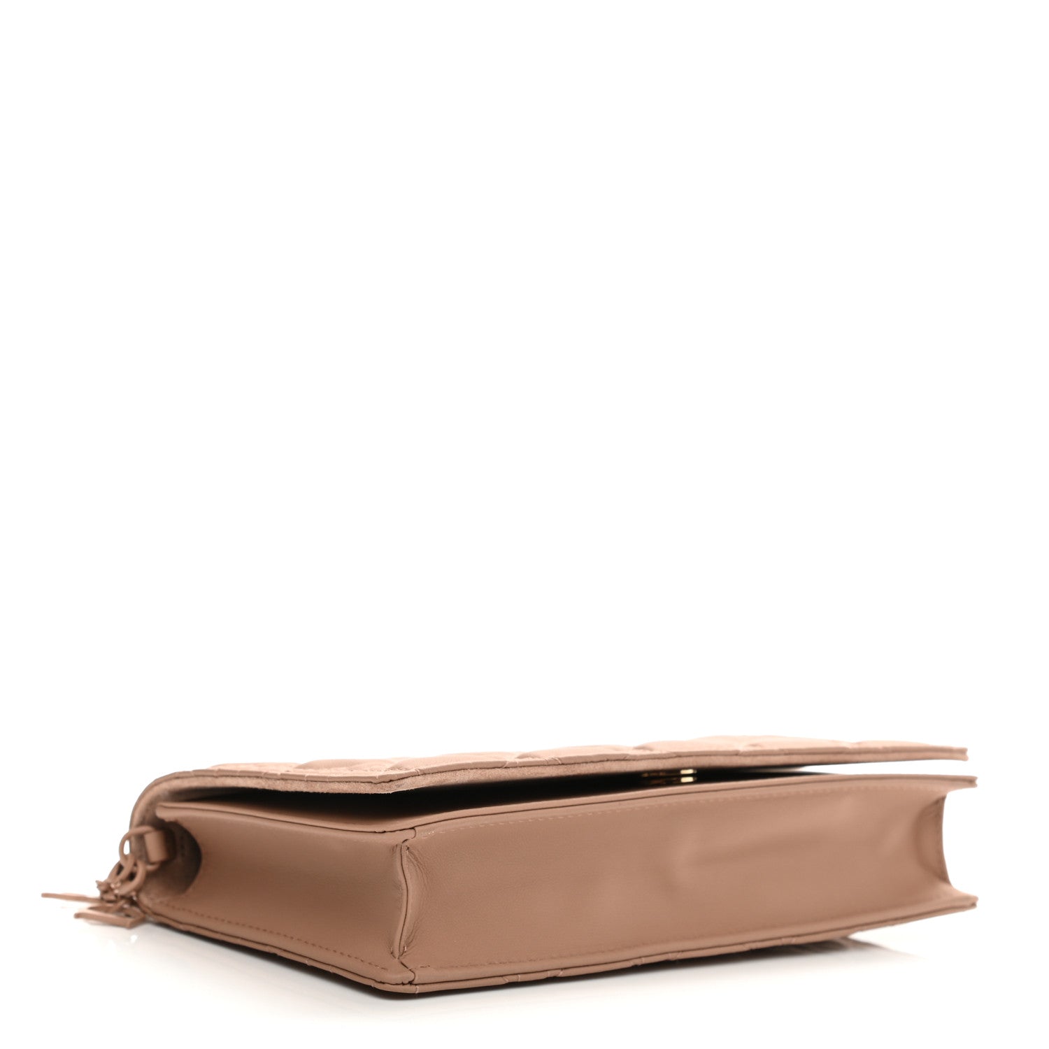 Christian Dior Ultra Matte Calfskin Cannage Lady Dior Clutch Fard 6 of 18