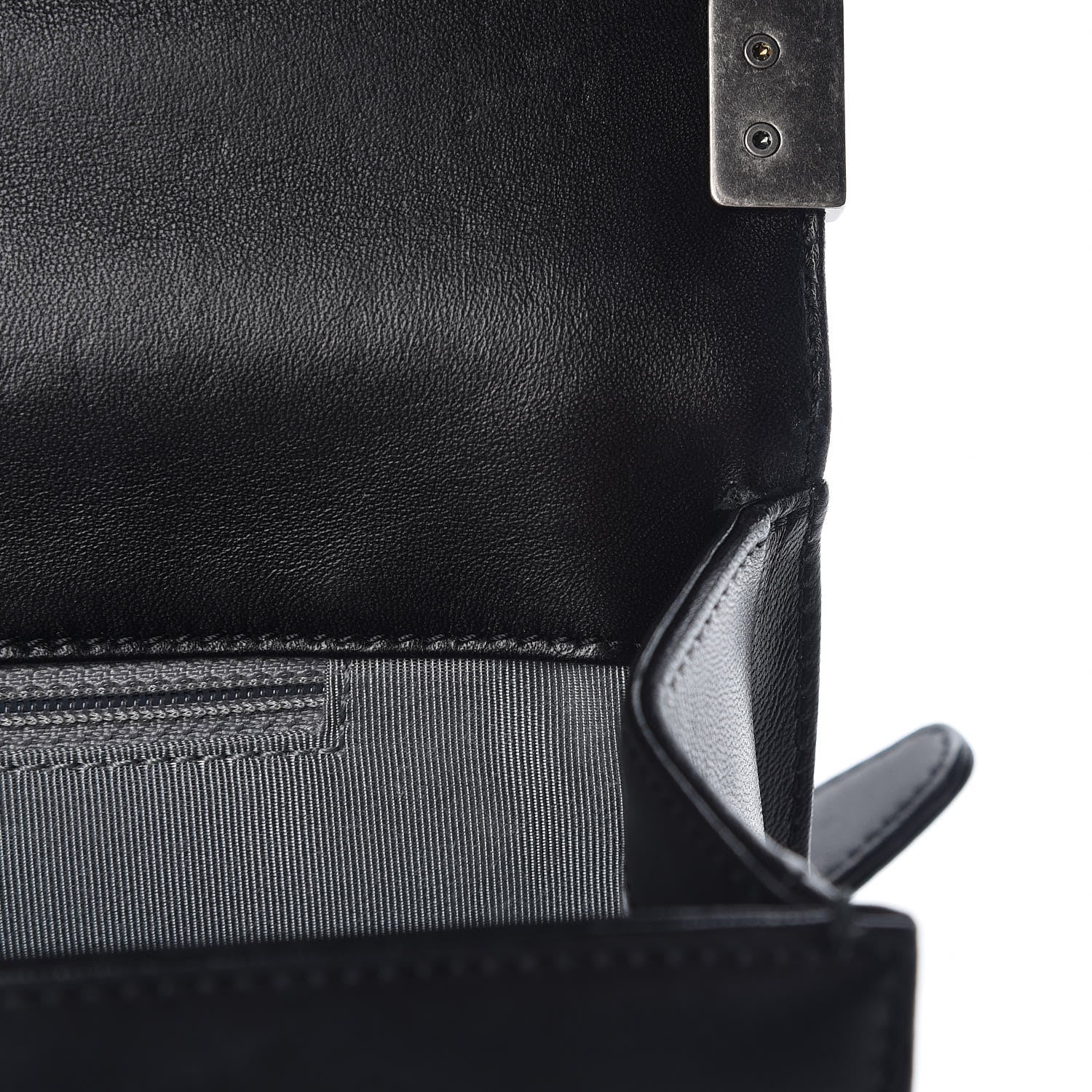 Chanel Lambskin Quilted Large Boy Flap Black 9 of 16