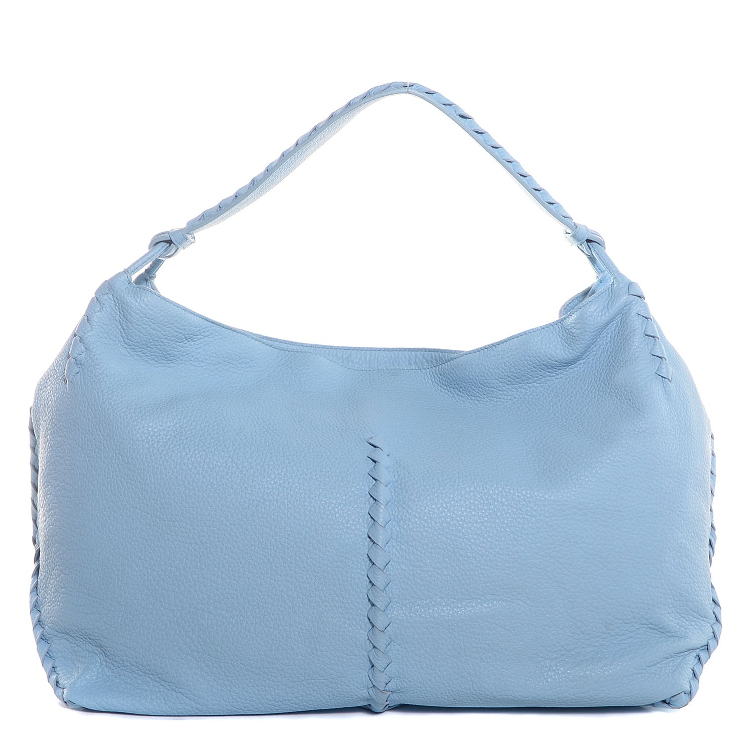 Bottega Veneta Washed Cervo Deerskin Large Hobo Ciel 1 of 9