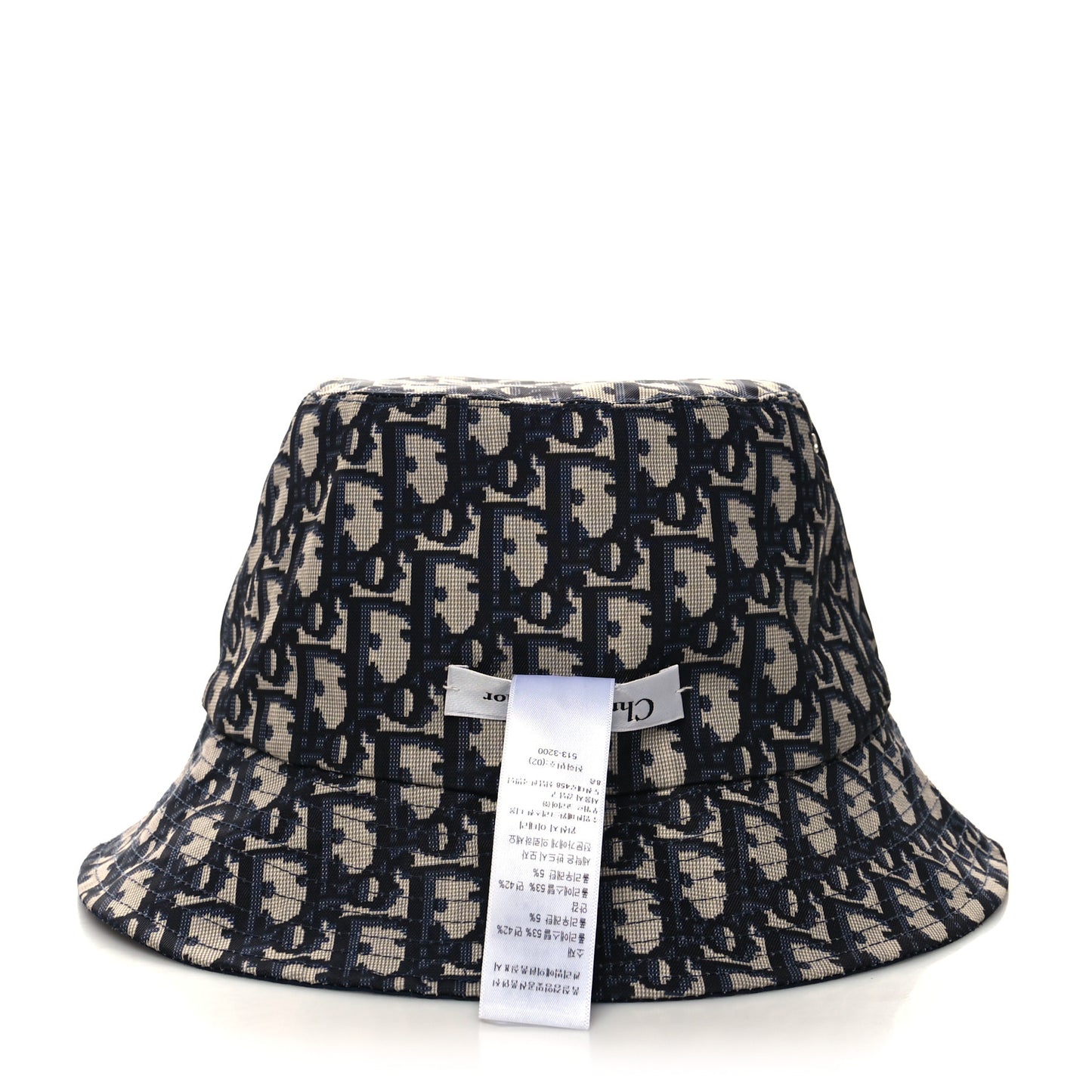 Oblique Reversible Teddy-D Brim Bucket Hat 57 Blue