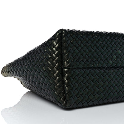 Bottega Veneta Iridescent Scarabee Intrecciato Medium Cabat 8 of 15