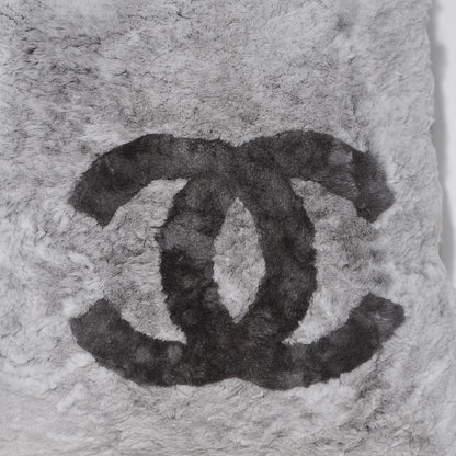 Chanel Orylag Cashmere CC Pillow Grey 4 of 6