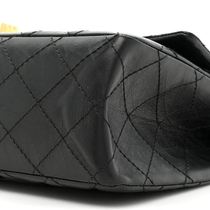 Chanel Aged Calfskin Quilted 2.55 Reissue 226 Flap Black 9 of 12