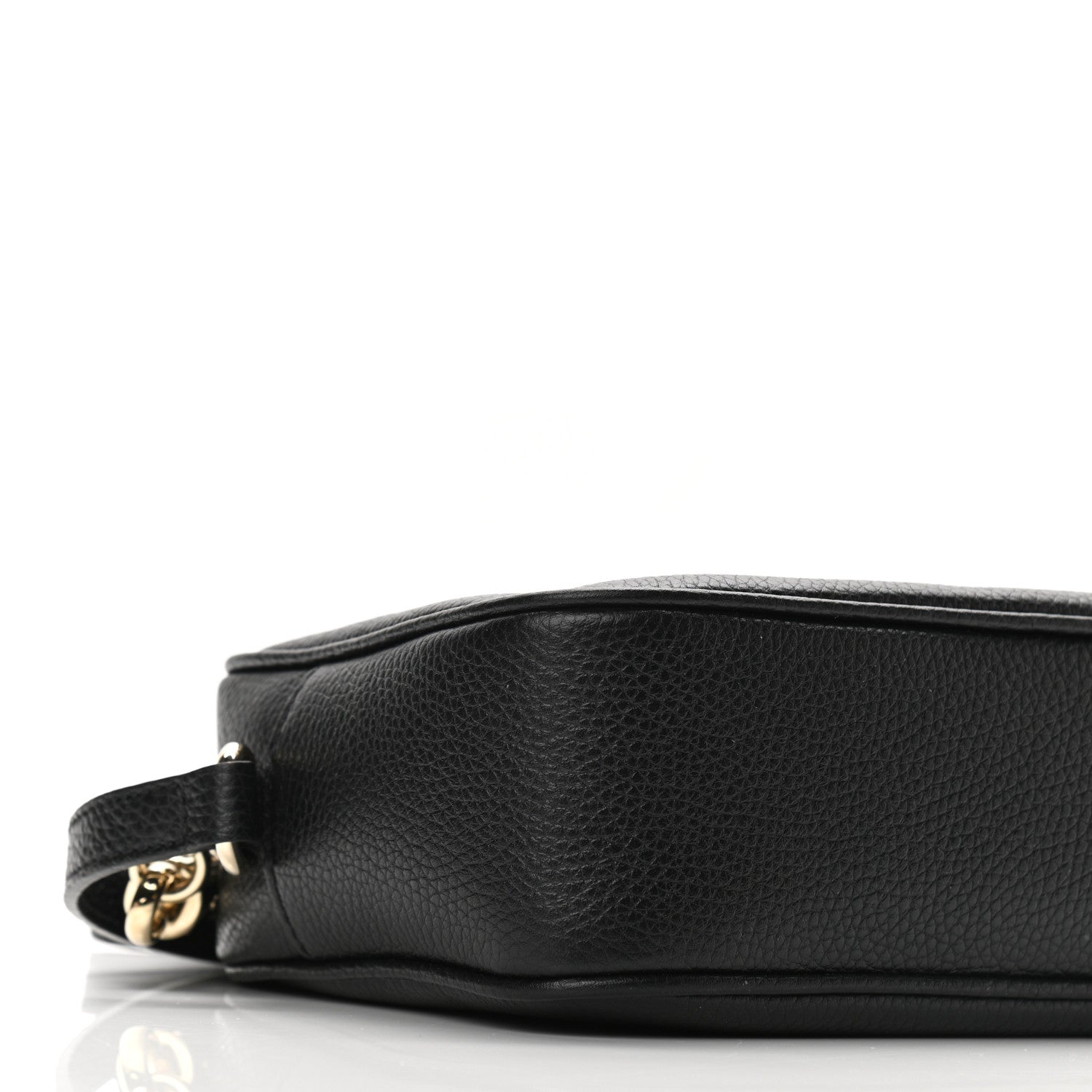 Gucci Pebbled Calfskin Small Soho Disco Bag Black 9 of 11