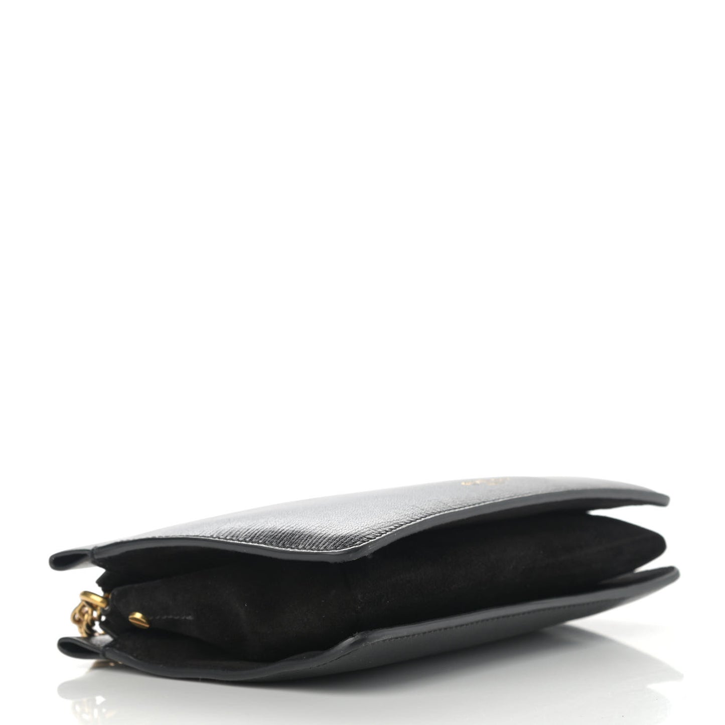 Sugar Goatskin Cross 3 Crossbody Bag Black