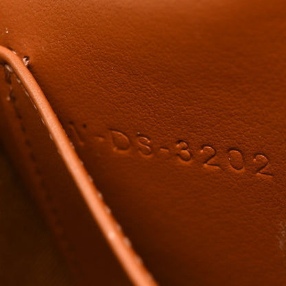 Celine Triomphe Canvas Calfskin Mini Triomphe Tan 7 of 10