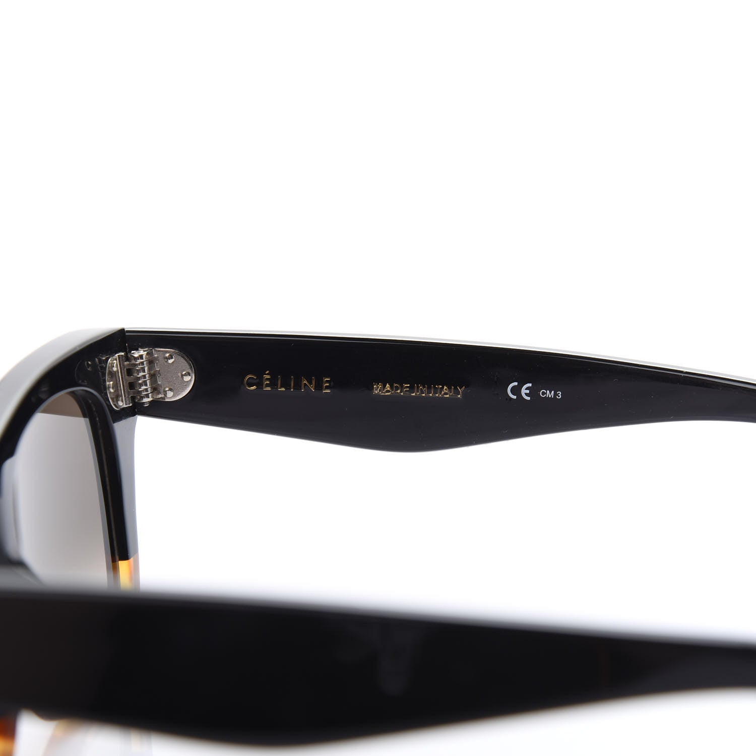 Celine Acetate Catherine Sunglasses CL41089/S Black Havana 6 of 7