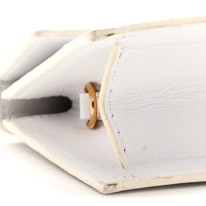 Jacquemus Smooth Calfskin Le Chiquito White 8 of 9