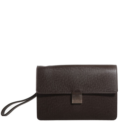 Louis Vuitton Taiga Selenga Pochette Grizzli 1 of 7