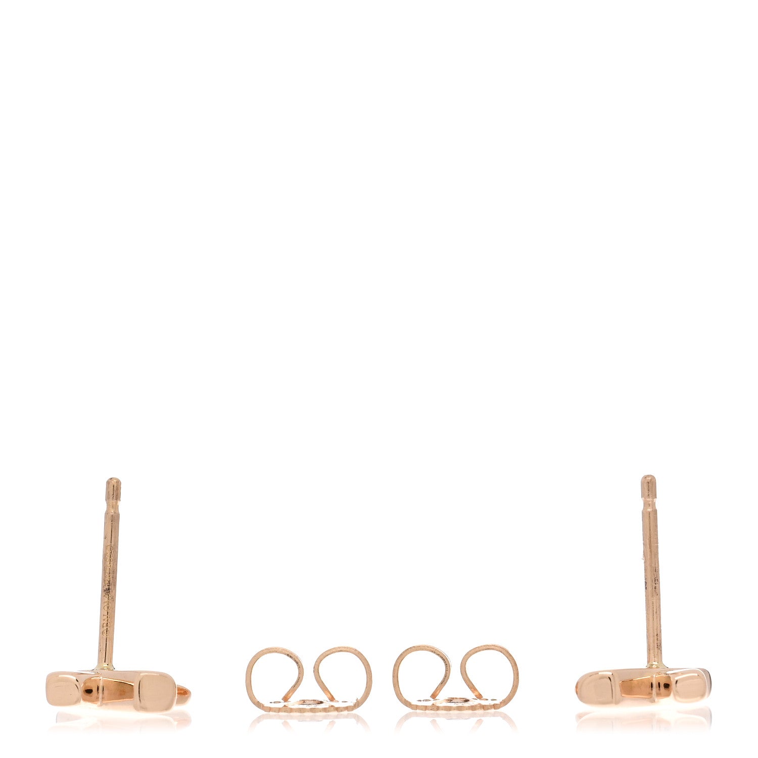 Tiffany 18K Rose Gold Mini Paloma's Graffiti X Earrings 3 of 4