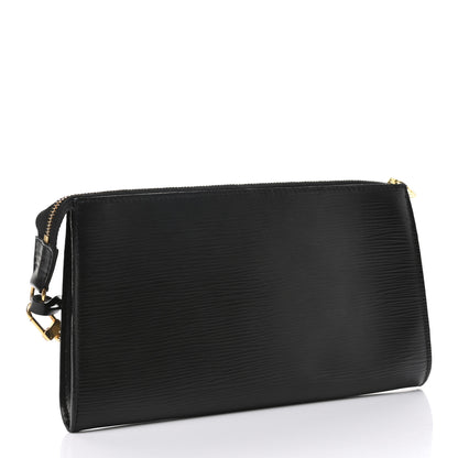 Louis Vuitton Epi Pochette Accessories 24 Black 4 of 8