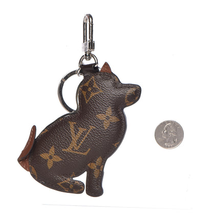 Louis Vuitton Monogram Dog Bag Charm Key Holder 2 of 4