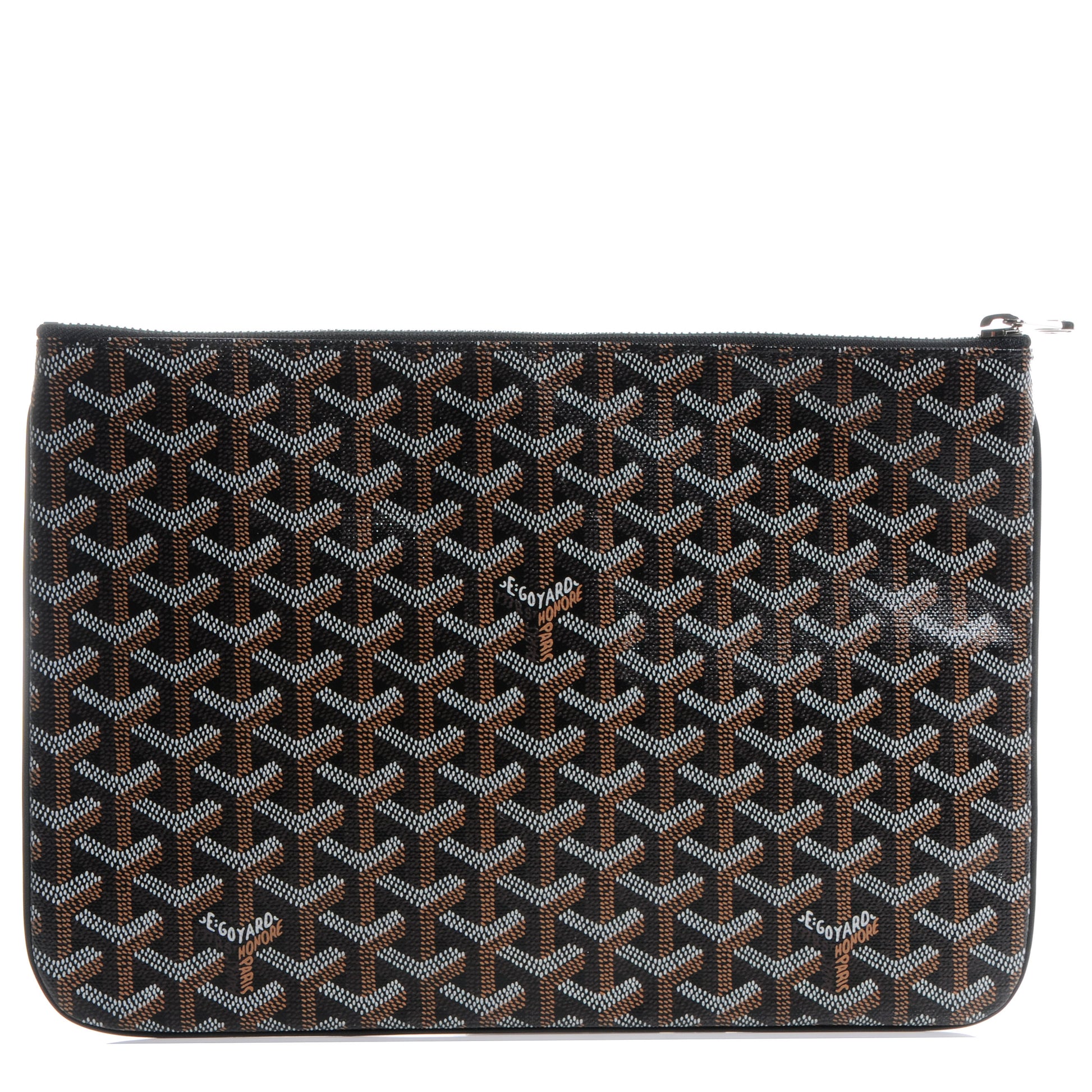 Goyard Goyardine Senat Pochette MM Black 1 of 8