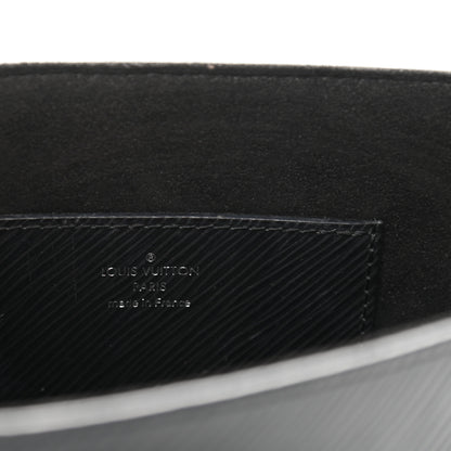 Louis Vuitton Epi Twist Shoulder Bag MM Black 5 of 13