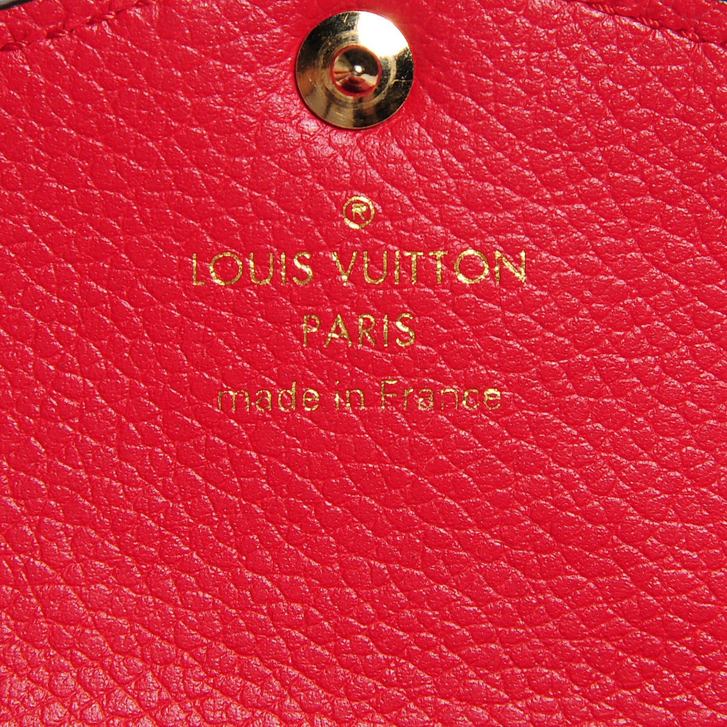 Empreinte Key Pouch Cherry