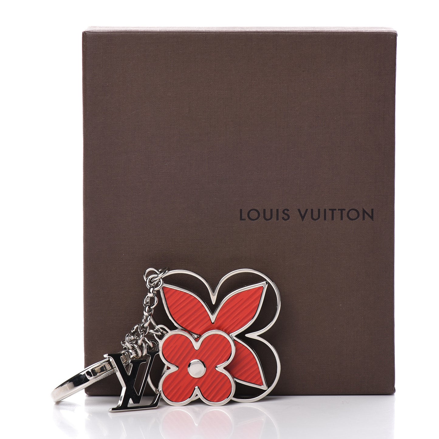 Fleur d Epi Bag Charm Red