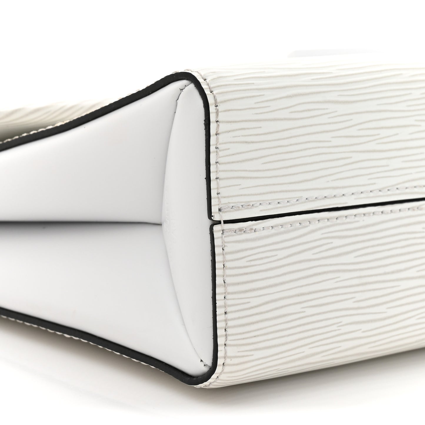 Epi Pochette Grenelle White