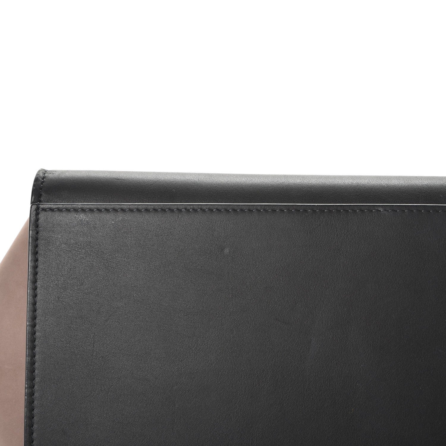 Celine Smooth Calfskin Nubuck Small Tri-Color Trapeze Nude 8 of 13